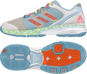 Adidas Stabil Boost II Womens Indoor Court Netball Shoes White